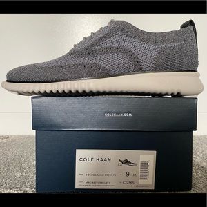 Cole Haan 2. Zerogrand Stitchlite Wingtip. SZ 9.
